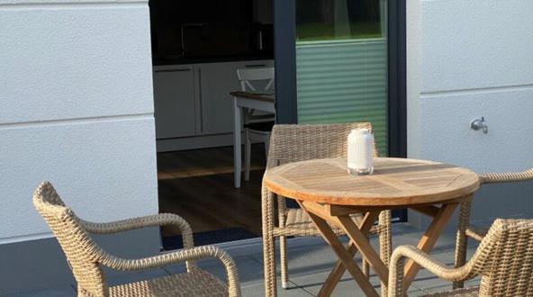 Seeblick Nordlicht, Exklusive Wohnung Mit Terrasse Wangerooge Ngoại thất bức ảnh
