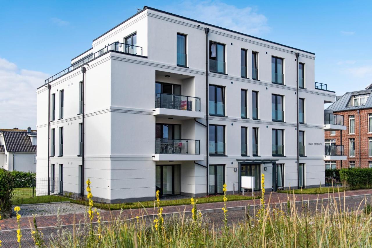 Seeblick Nordlicht, Exklusive Wohnung Mit Terrasse Wangerooge Ngoại thất bức ảnh